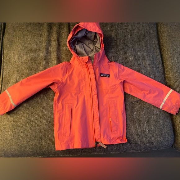 Patagonia Other - Patagonia Kids' Bright Coral Raincoat